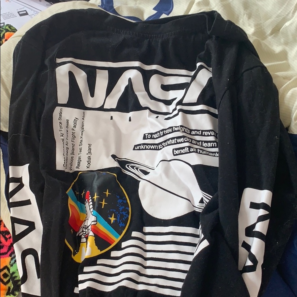 NASA Long sleeve sweater